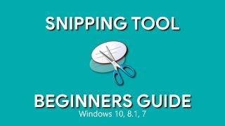 How to Use Snipping Tool Beginners Guide