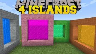 Minecraft 4 ISLANDS - THE 8 ISLANDS - Custom Map