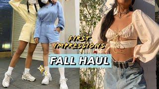 FIRST IMPRESSIONS HAUL Comfy Fall Basics feat. White Fox Boutique  Nava Rose