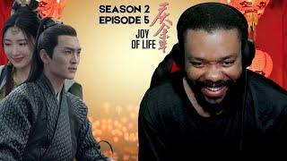 FIRST PRINCE? JOY OF LIFE 2 EPISODE 5 REACTION  QING YU NIAN