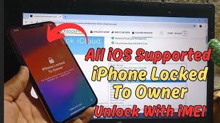 iPhone Locked To Owner How To Unlock  Remove iCloud Activation Lock 100%