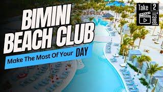 Ultimate Guide To The Bimini Beach Club  Virgin Voyages Private Beach Experience