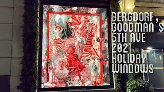 Bergdorf Goodman’s 2021 Holiday Window Displays  