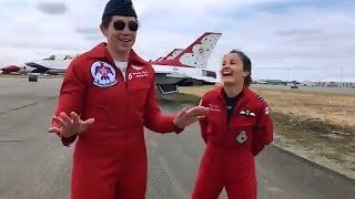 Meet Female Pilots of Thunderbirds & Snowbirds Fly Together For First Time at Abbotsford Airshow