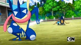 Pokemon Battle - Clawitzer vs Greninja