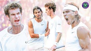 The Biggest Rivalries at Wimbledon Andy Murray v Rafael Nadal