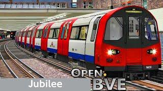 Playing Open.BVE #8 - Jubilee Line Phase 3 1996 Stock Stratford to West Hampstead