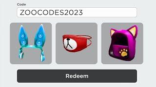 5 *NEW* Roblox PROMO CODES 2023 All FREE ROBUX Items in FEBRUARY + EVENT  All Free Items on Roblox