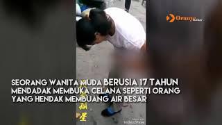 Viral Wanita 17 Tahun Melahirkan di Jalan