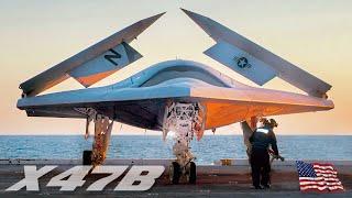 X-47B Stealth Strike Fighter built for the U.S. Navy By Northrop Grumman