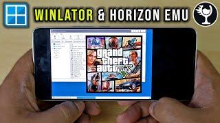 POCO F6 Test Winlator & Horizon Emulator PC Windows Game God of War 4 & Grand Theft Auto V  GTA 5