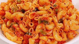 Indian Style Macaroni Pasta  इतना आसान और टेस्टी पास्ता  Masala Macaroni  Pasta Recipe  Kabita