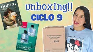 Unboxing ciclo 9 Especial de padres ‍  Lanzamientos Natura y Avon 