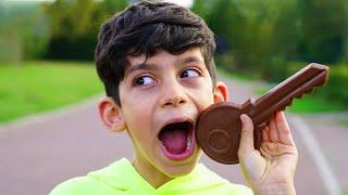 Jason and Chocolate Challenge  Funny stories for kids