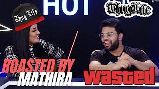 Ducky bhai roasted by Mathira  Thug life moments Mathira