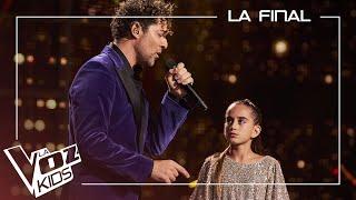 David Bisbal and Alira Moya - Me siento vivo  The Final  The Voice Kids Spain 2024