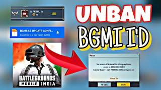 How to Unban Bgmi Account 10 YearsBgmi Id Unban Kese KareBgmi 2.9 Update Unban Confige file