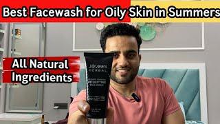 Jovees Charcoal Detoxifying Facewash Complete Review Best Facewash to Control Oil. #facewas #review