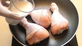 طرز تهیه مرغ خوشمزه در چند دقیقه  دستور غذای آسان شامناهار