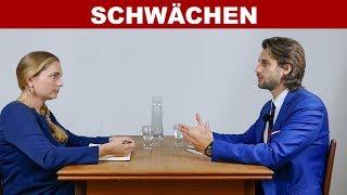 Vorstellungsgespräch Was sind Ihre Schwächen?  Beispiel Dialog