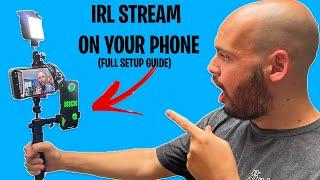 How to IRL Stream on your iPhone in 2024 FULL IRL SETUP GUIDE