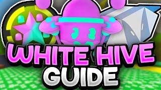 UPDATED White Hive GUIDE 2024  Bee Swarm Simulator