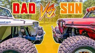 Epic Off Road Battle Can I keep up with my Dad?