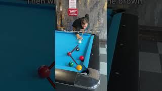 Billiards how to solve this puzzle problem?  #8ball #billiard