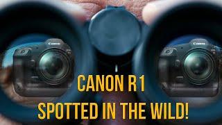 Canon EOS R1 Spotted in the wild