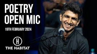 Live Poetry Open Mic at The Habitat 19th February 2024