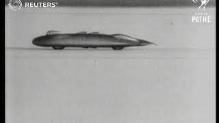 John Cobb breaks worlds land speed record 1939