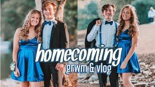 homecoming 2019 get ready with me + VLOG