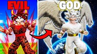 Evil to God Goku in GTA 5 RP