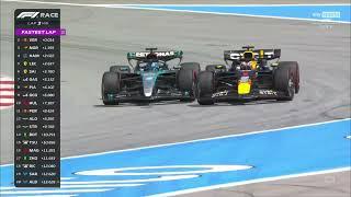 Max Verstappen overtake on George Russell Spanish GP 2024