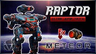 WR  ULTRA Jumping RAPTOR As Fast As METEOR – Mk3 Gameplay  War Robots