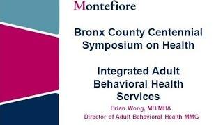 Integrated Adult Behavioral Health Services