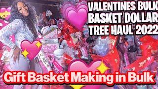 Making Valentines Day Baskets in Bulk to Sale and make over $5K in profit