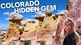 Explore Colorados Colorful Landscapes  Paint Mines Interpretive Park  Travel Vlog
