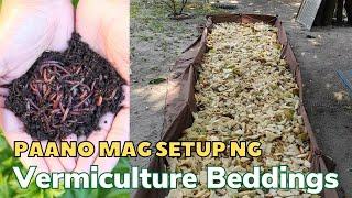 Paano Gumawa ng Vermiculture Beddings  Vermicomposting  Vermiculture