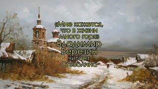 СТИХИ о СМЕРТИ и о ПОТЕРЯХ. Читает ВЛАДИМИР БЕРЕЗИН