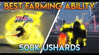 BEST FARMING ABILITY & FASTEST WAY TO GET USHARDS in AUT A Universal Time 3.0 Guide