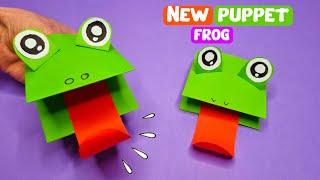 How to Make a Origami New Puppet Frog - New 2024 Puppet Frog