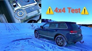 Touareg ️4X4 Test️  AUTO ESP ONOFF LOW ESP ONOFF DIFF. LOCK ESP ONOFF