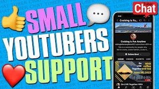 Grow Your Channel # 585 - Playlist Buddies & Small YouTubers Support + Channel Promotion