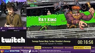 #AD ESA Winter 2023 TMNT Shredders Revenge Speedrun in 5924 RaphaelLegacy Arcade Chill