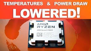 AMD RYZEN 7000 How to Lower Temperatures and Power Consumption