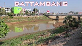 City tour Battambang  the happy town the historical town in Cambodia.Battambang 2024