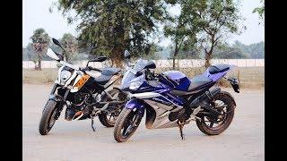 BIKES INTRODUCTION  YZF-R15  KTM DUKE 200 BIKER BROTHERS