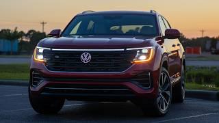 AT NIGHT 2024 VW Atlas Cross Sport SEL Premium R Line -- Advanced Lighting Review