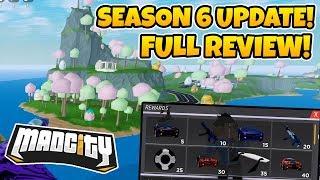 ROBLOX Mad City SEASON 6 Update Review New Map Expansion Egg Launcher Secret And S6 Rewards